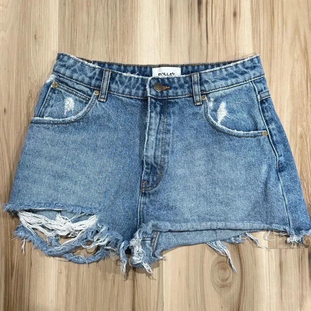 Rollas Duster High Rise Cutoff Jean Shorts Women’s 28
